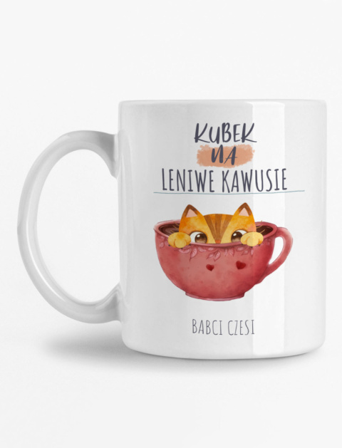 kubek na leniwe kawusie babci